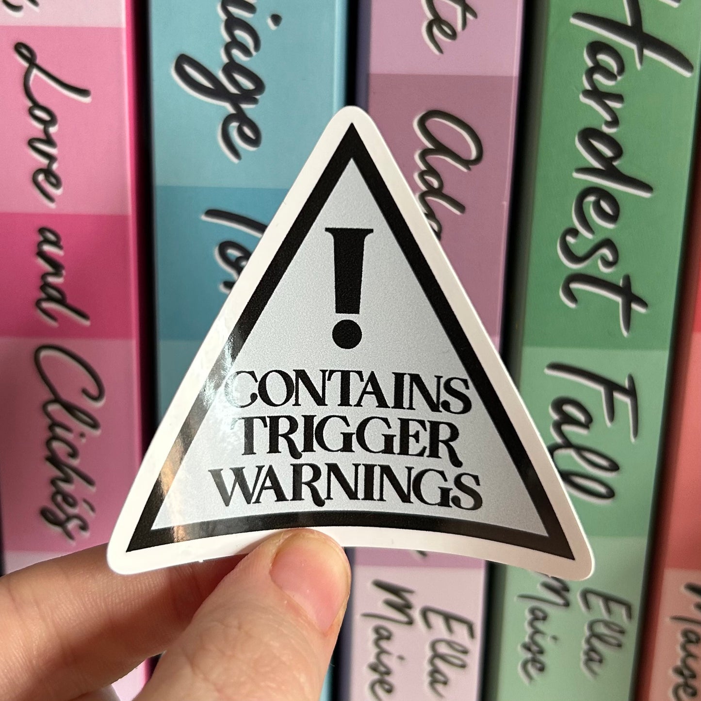 Trigger Warnings Sticker