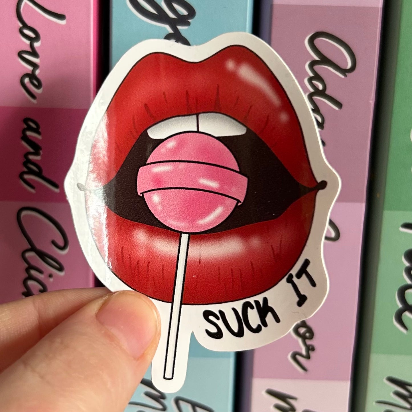 Suck It Sticker