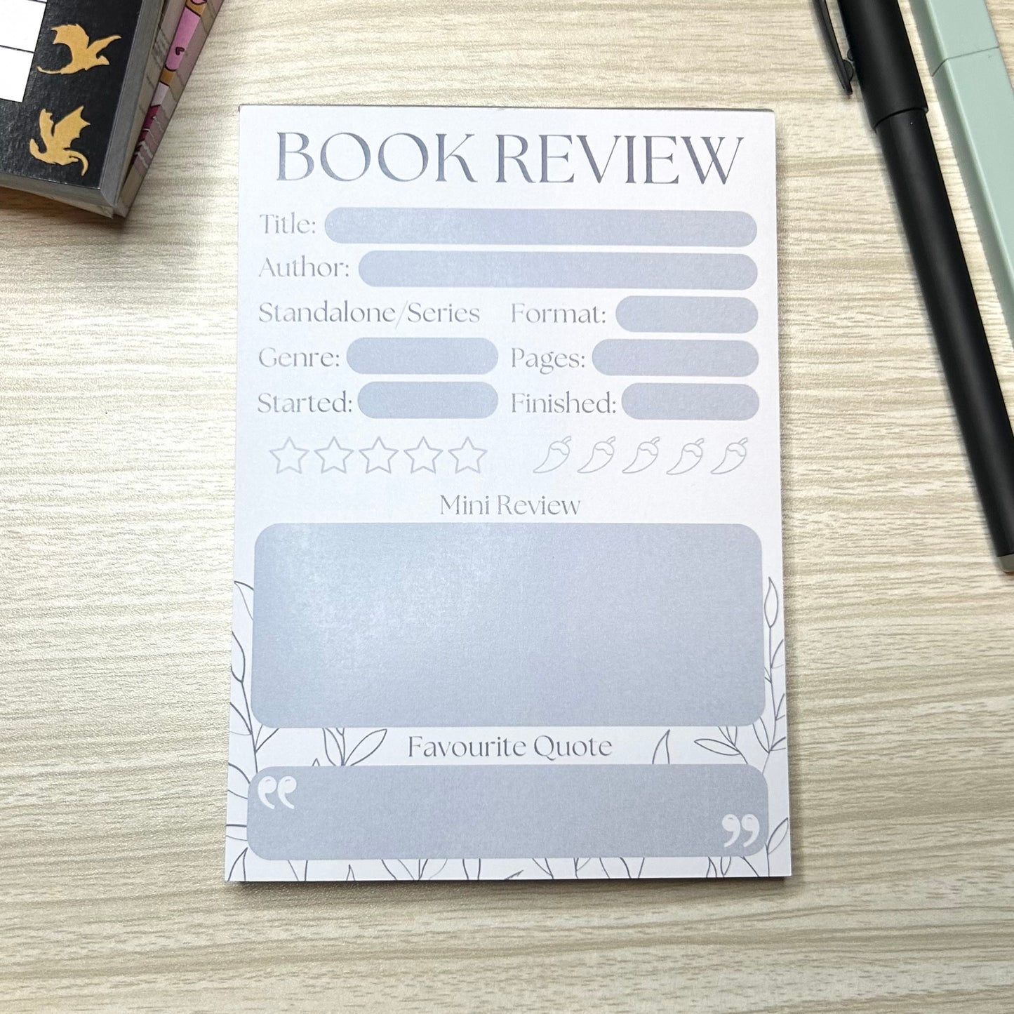 Discontinued Sale - Blue Book Review Pad