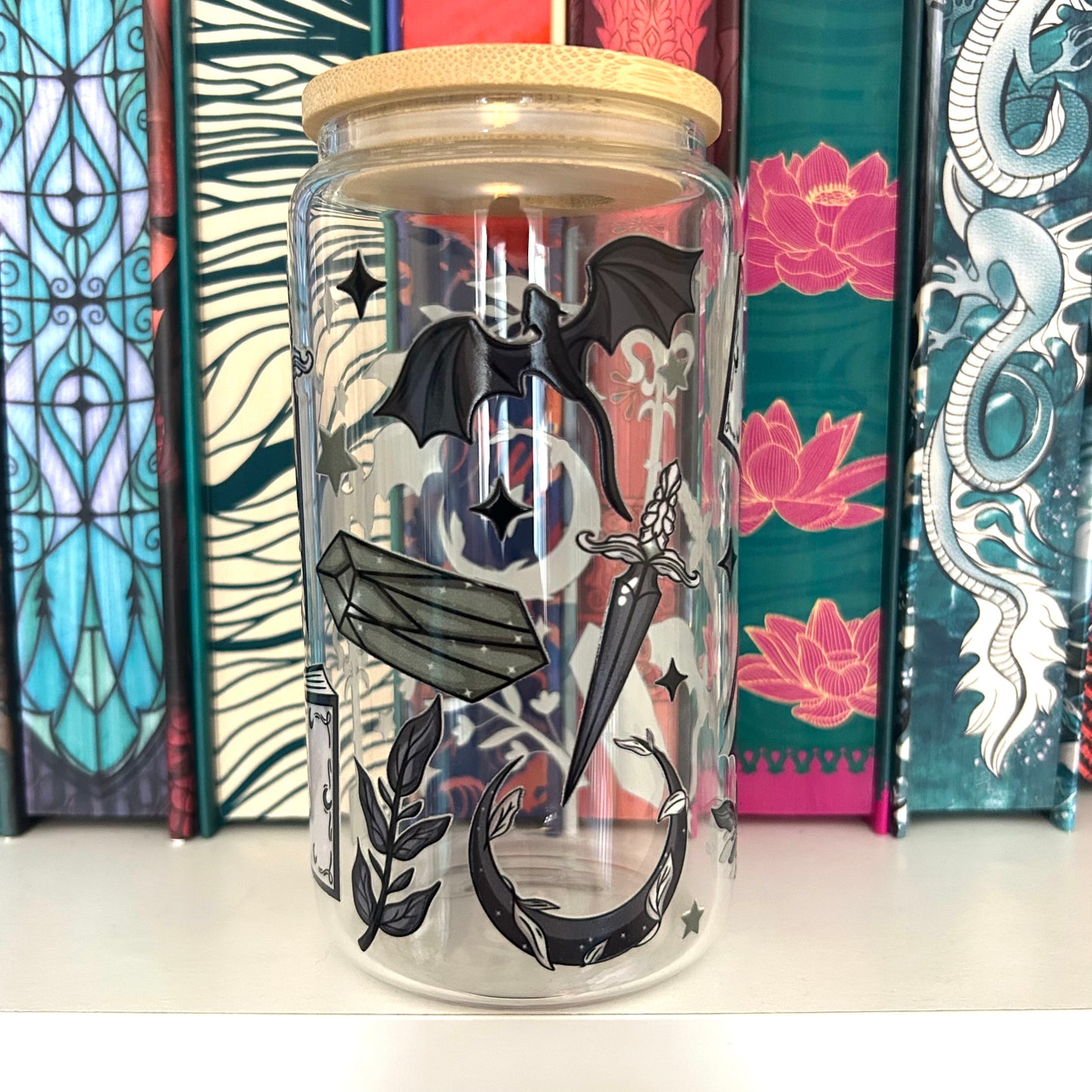 Dragon Fantasy Glass Tumbler