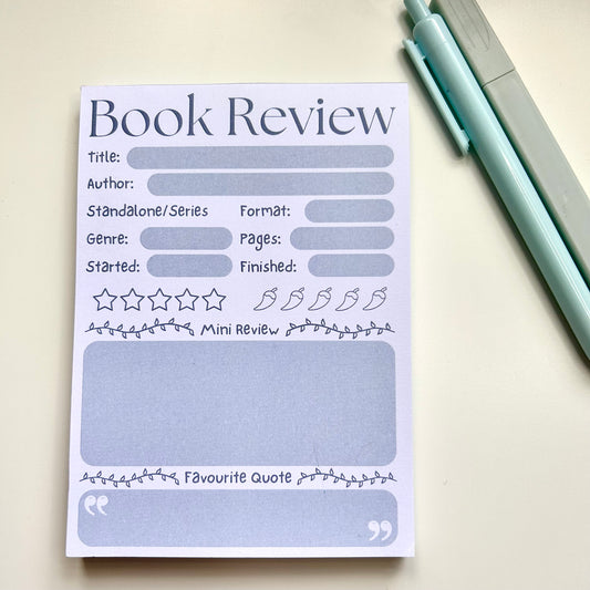 Book Review Pad