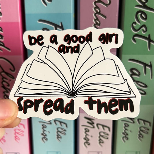 Spread Them Sticker