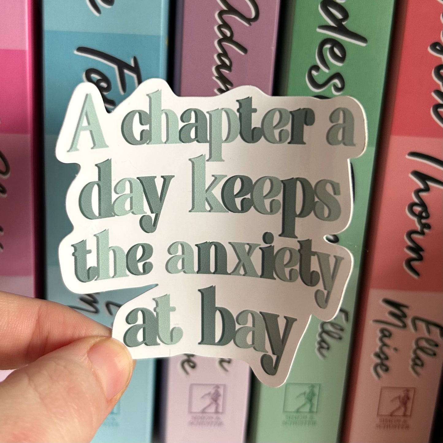 Discontinued - A Chapter A Day Sticker