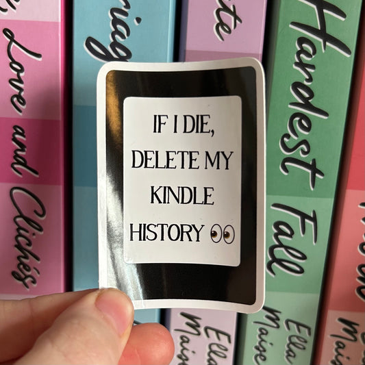 Kindle History Sticker