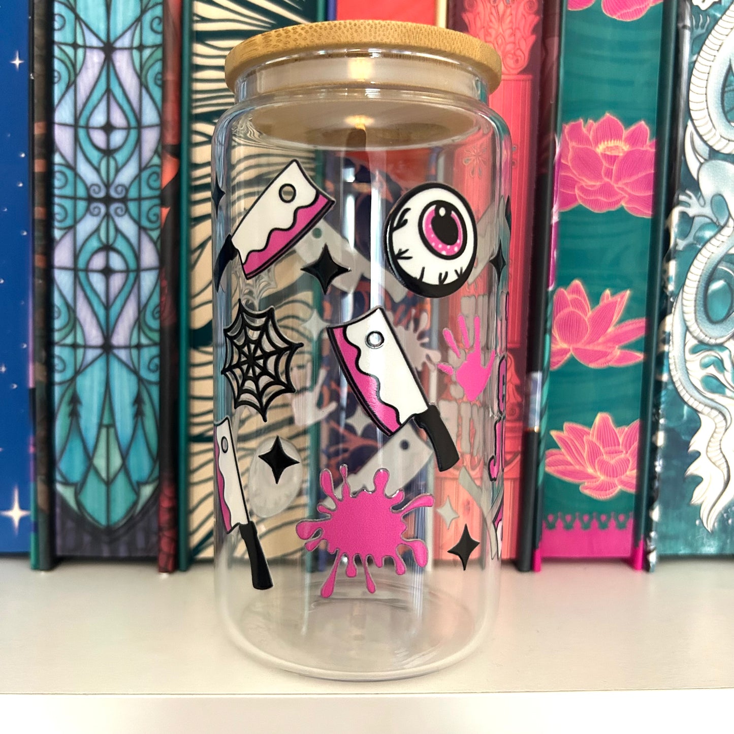 True Crime Glass Tumbler