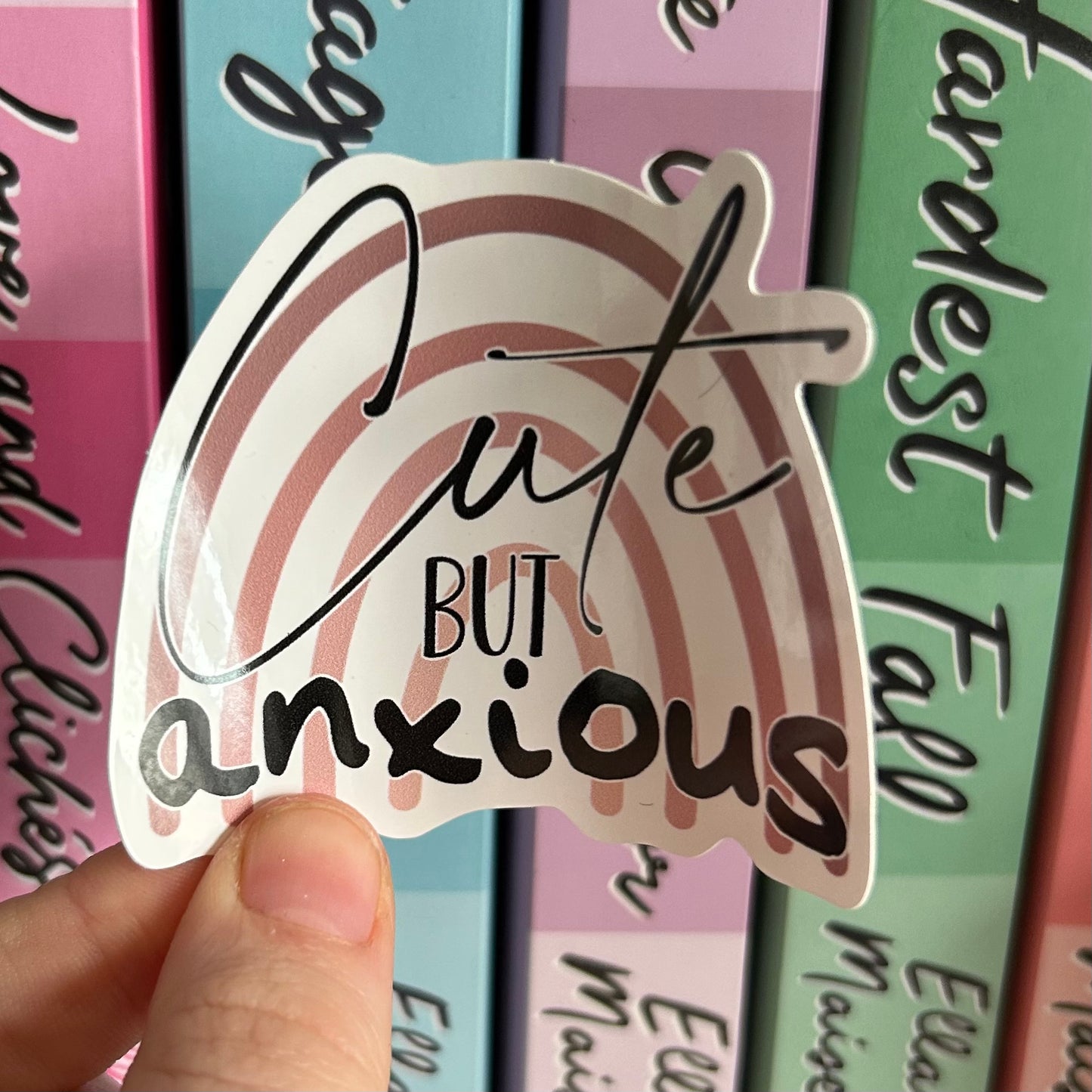 Cute But Anxious Sticker