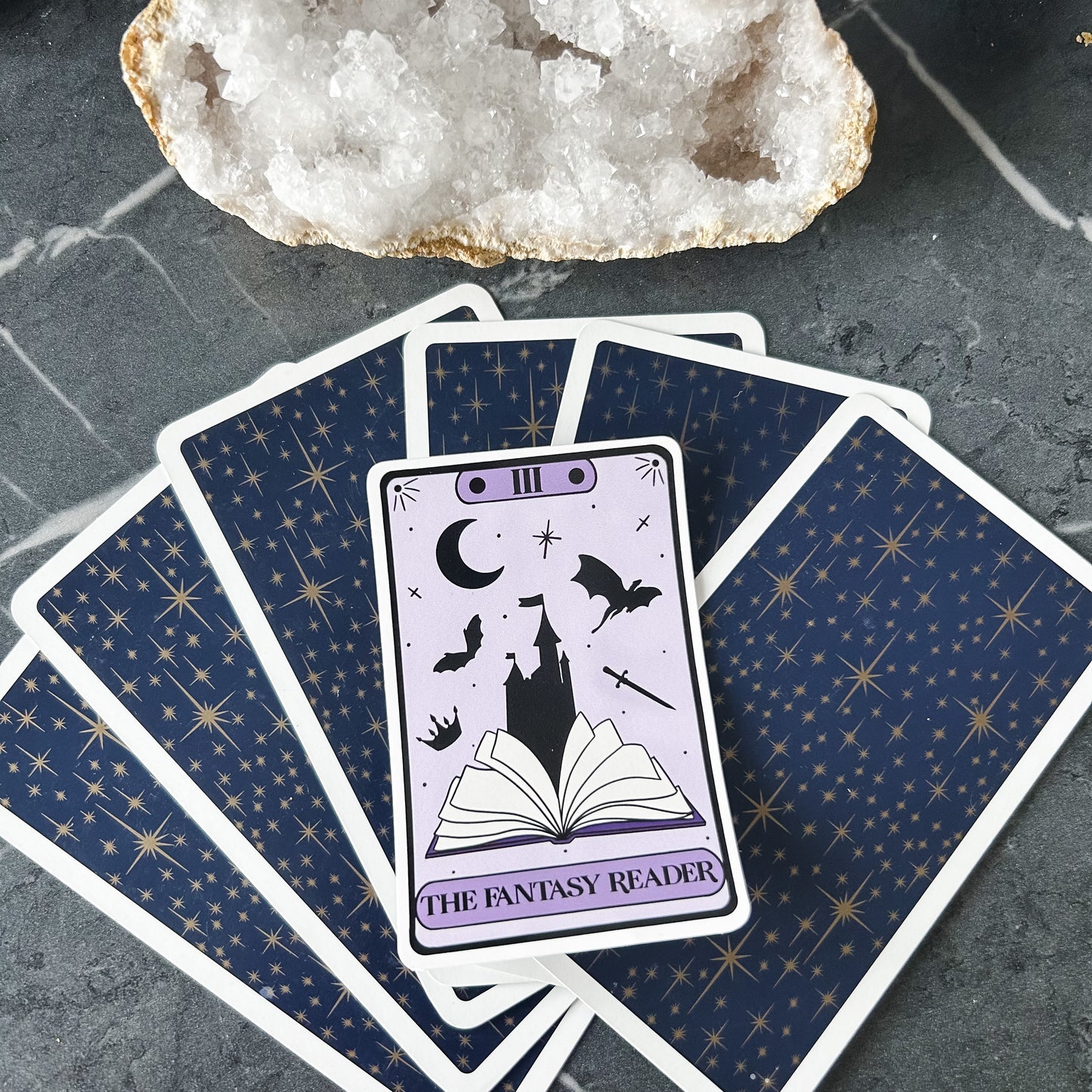 The Fantasy Reader Tarot Sticker