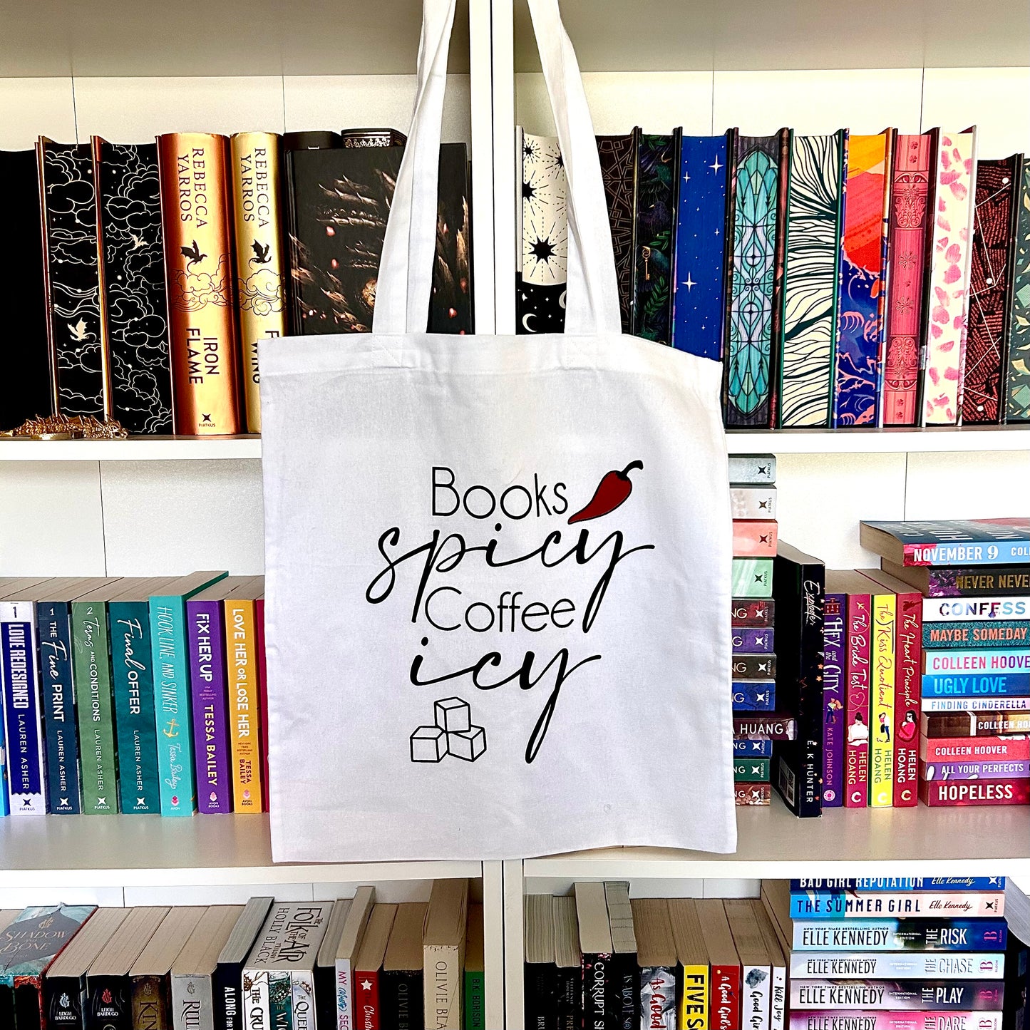 Books & Coffee Tote Bag