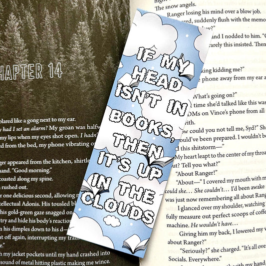 Books & Clouds Bookmark