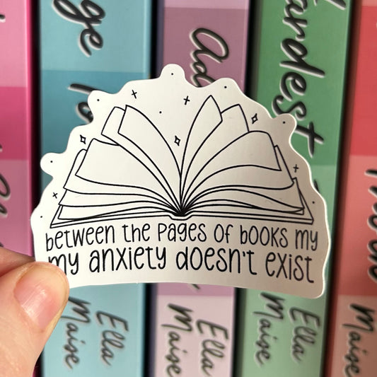 Between The Pages Sticker