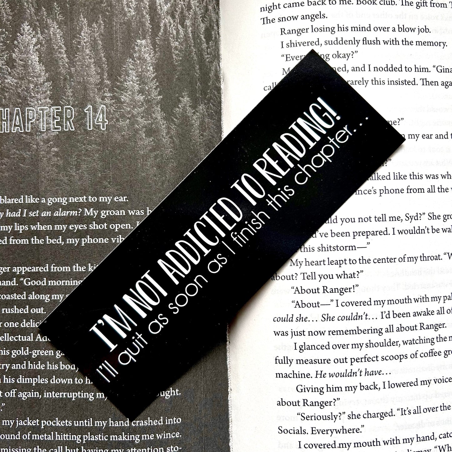 Discontinued - Addicted Bookmark