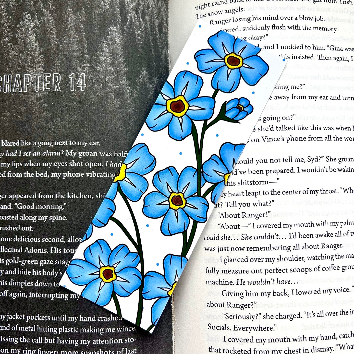 Forget Me Not Bookmark