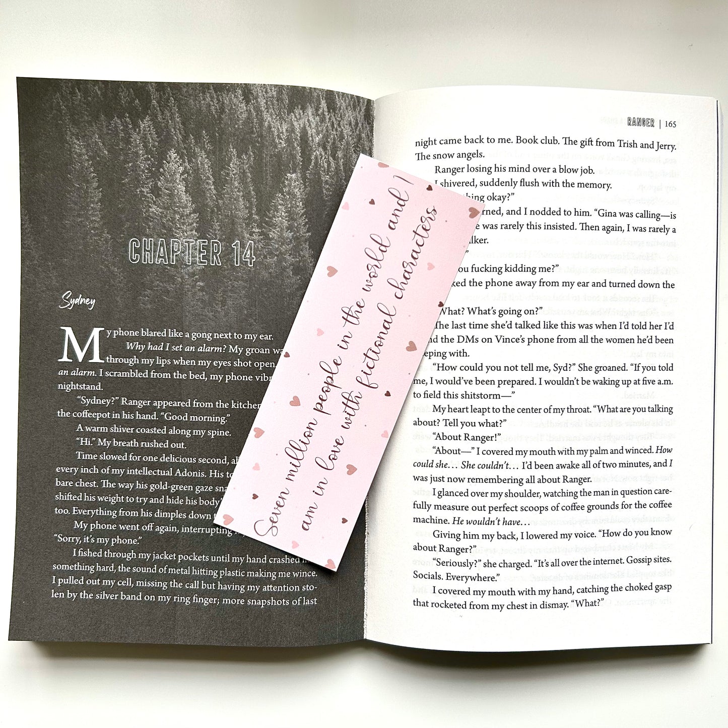 Million Fictional Characters Bookmark