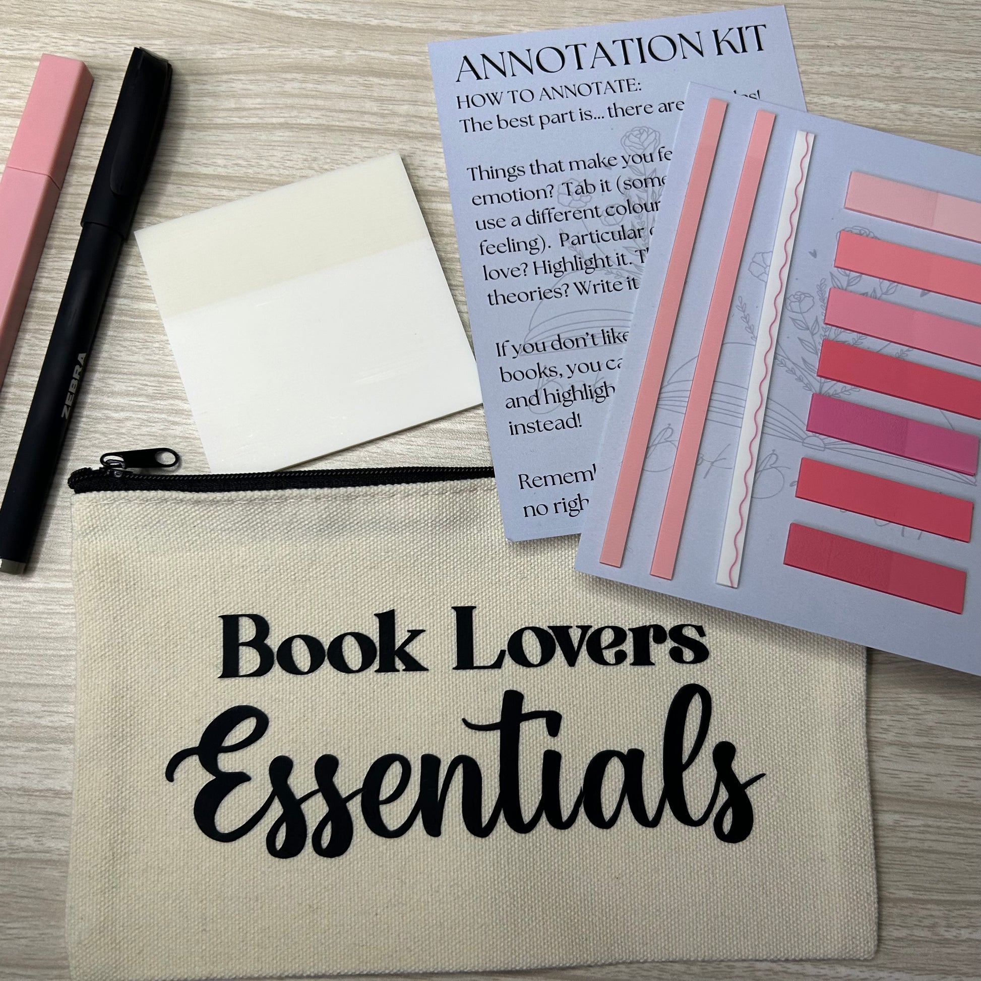 Pink Annotation Kit
