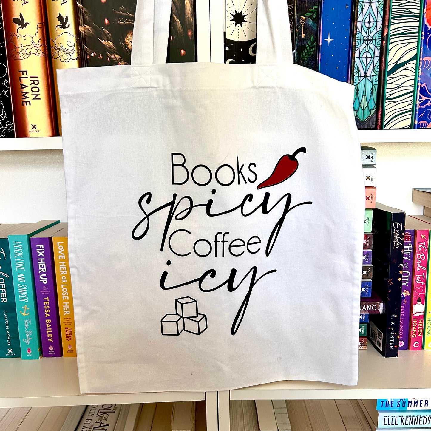 Books & Coffee Tote Bag