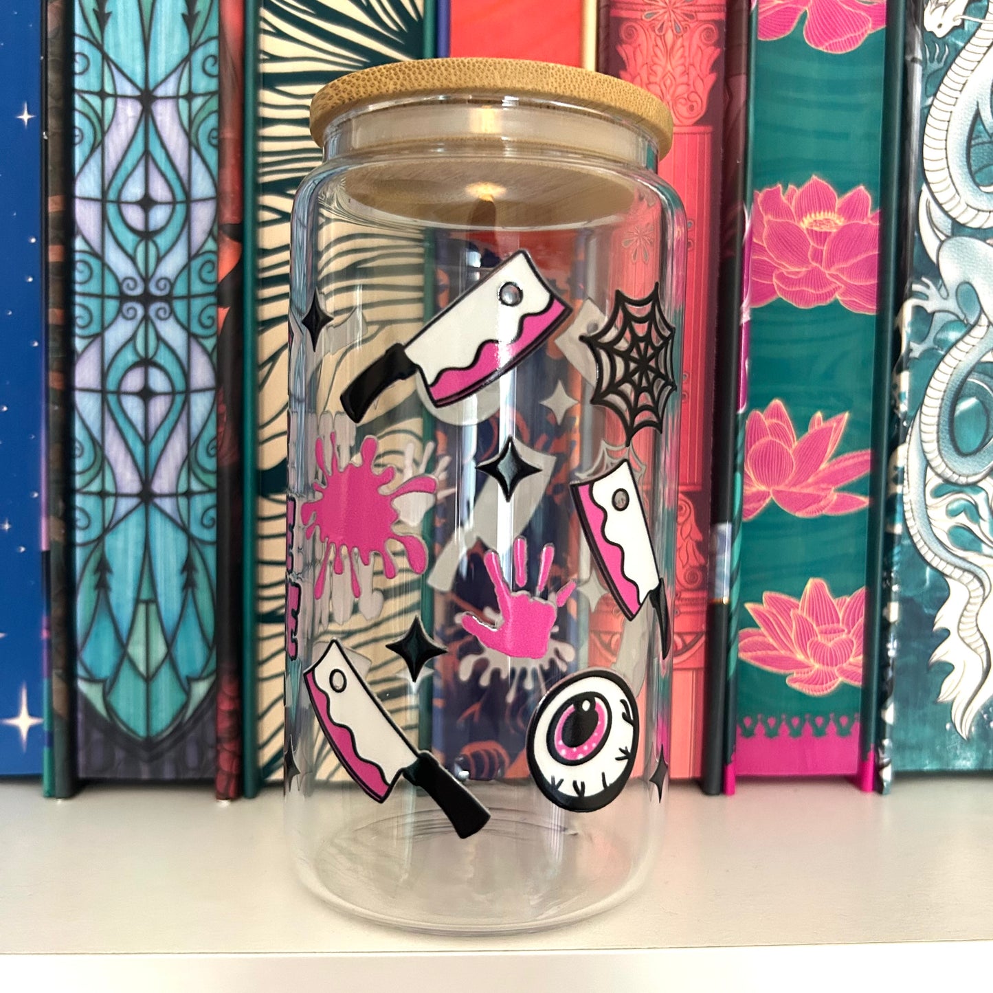 True Crime Glass Tumbler