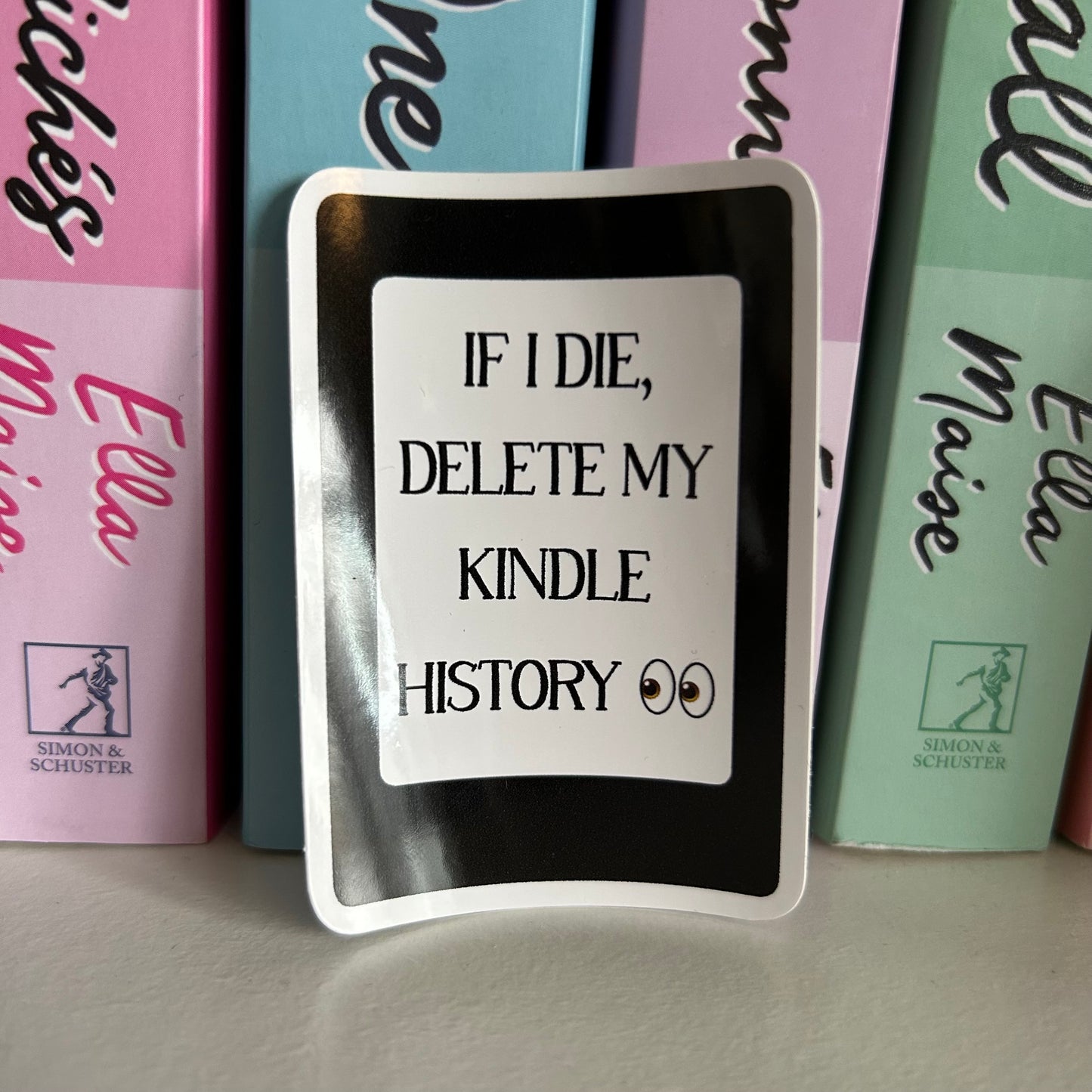 Kindle History Sticker