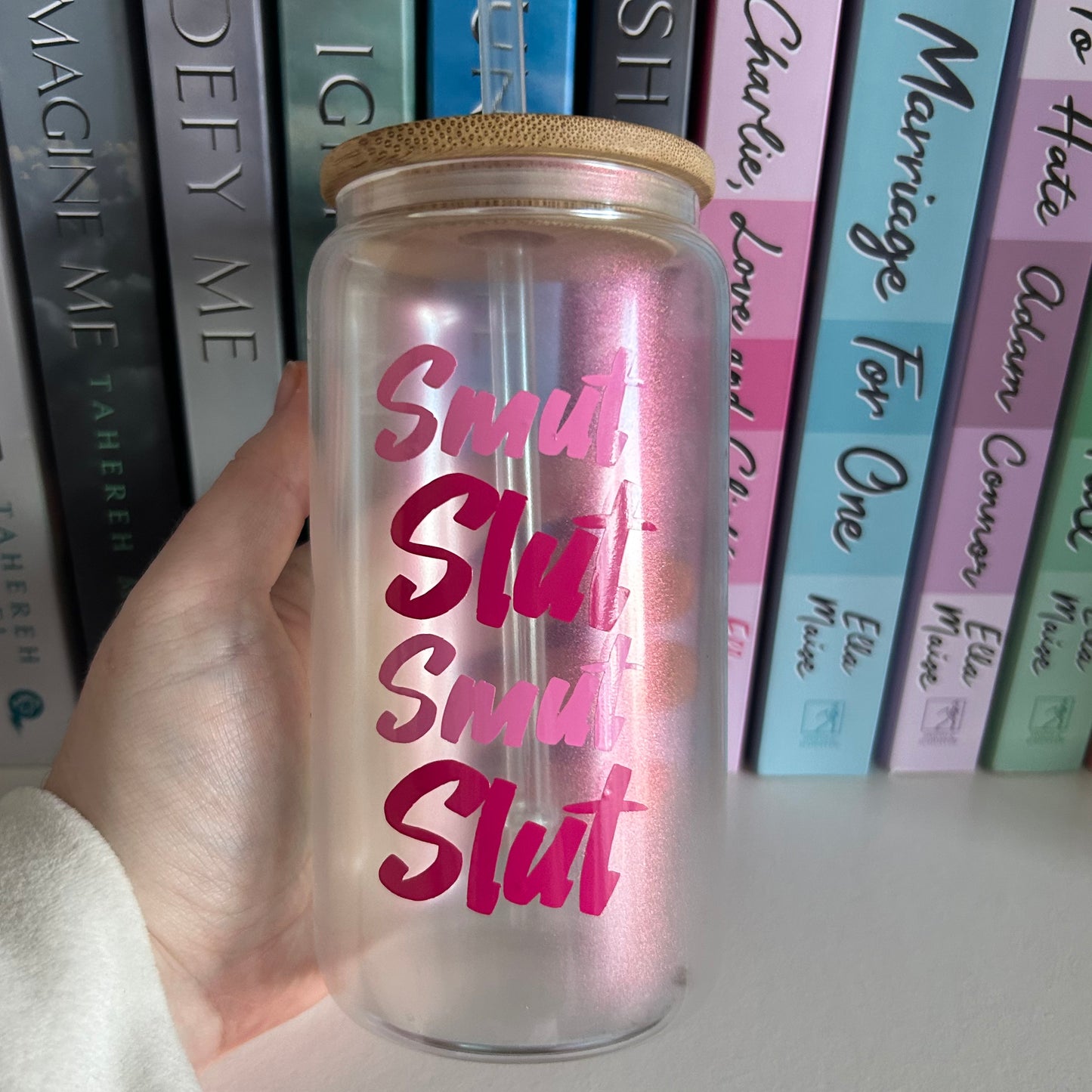 Discontinued - Smut Slut Glass Tumbler