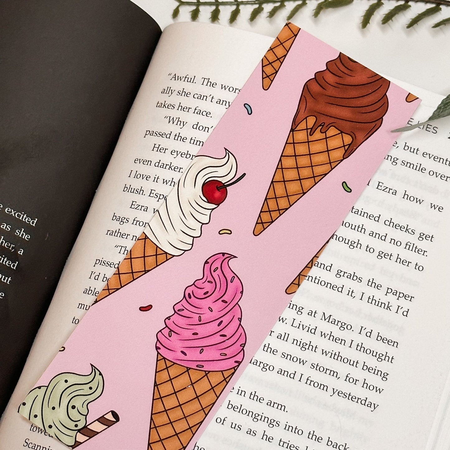 Ice Cream Bookmark