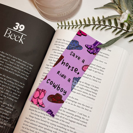 Ride A Cowboy Bookmark