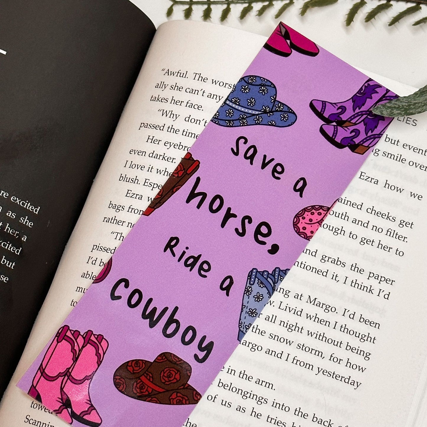 Ride A Cowboy Bookmark