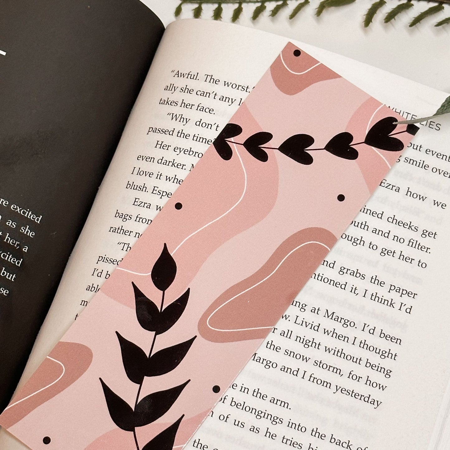 Nude Abstract Bookmark